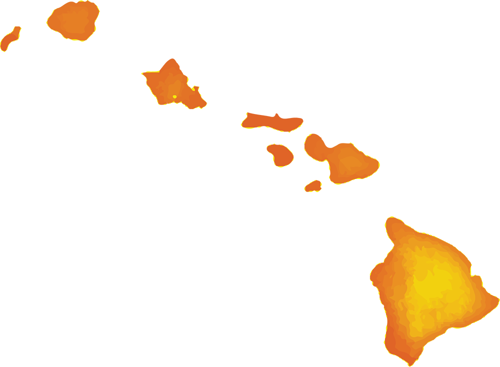 Hawaii Islands map